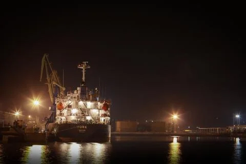 Ship on the water Stock Photos