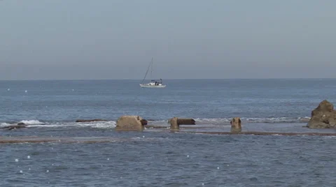 Ship Wave Stock Footage 34841032