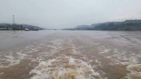 Ship wave 動画素材 204990633