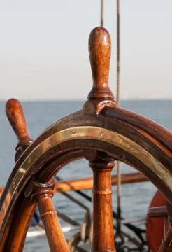 Ship wheel Stock Photos