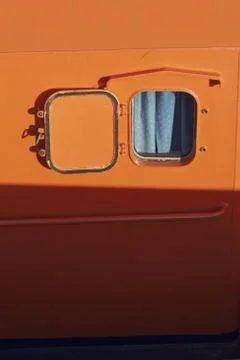 Ship window. Stock Photos