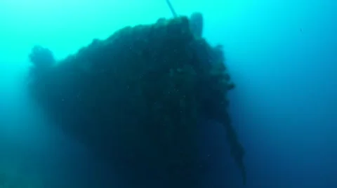 Ship Wreck Stock Footage 40731729