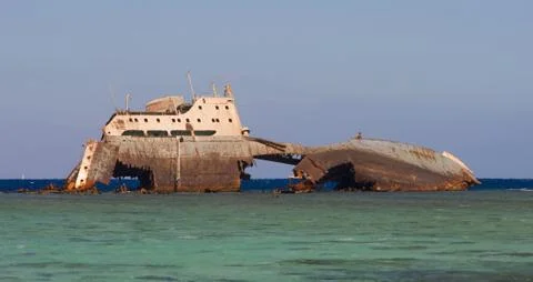 Ship wreck Stock Photos