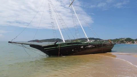 Ship wreck Stock Photos