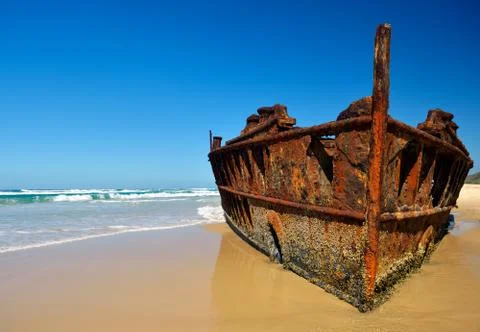 Ship wreck Stock Photos