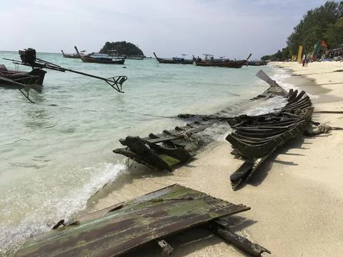 Ship wreck Stock Photos