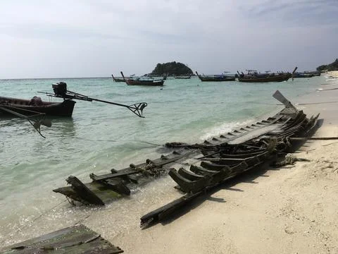 Ship wreck Stock Photos