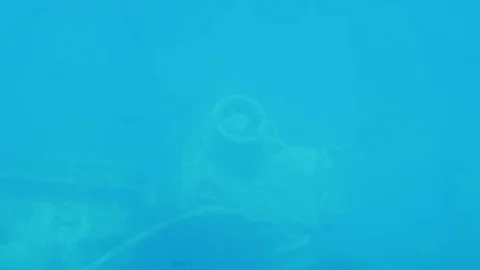 Ship wreck small 4k Stock Footage 73338443