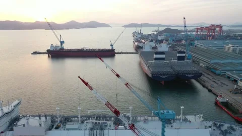 Shipbuilding Stock Footage 130255590