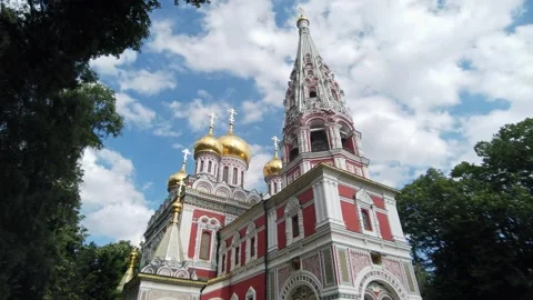 Shipka Memorial Church Stock Footage 136556953