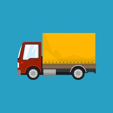Shipping and Freight of Goods Stock-Illustration