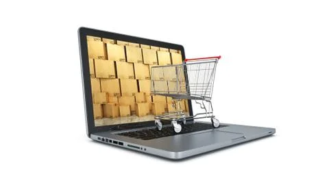 Shipping and logistics concept. Stock Illustration