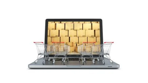 Shipping and logistics concept. Stock Illustration