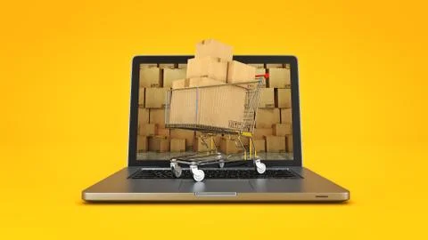 Shipping and logistics concept. Stock Illustration