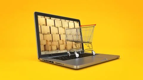 Shipping and logistics concept. Stock Illustration