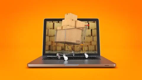 Shipping and logistics concept. Stock Illustration