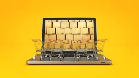 Shipping and logistics concept. Stock Illustration