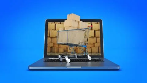 Shipping and logistics concept. Stock Illustration