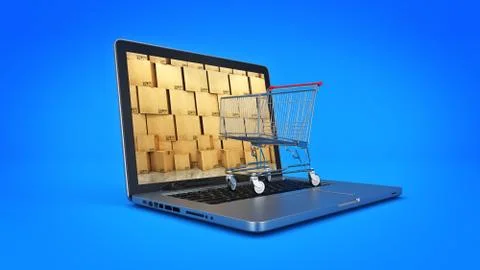 Shipping and logistics concept. Stock Illustration