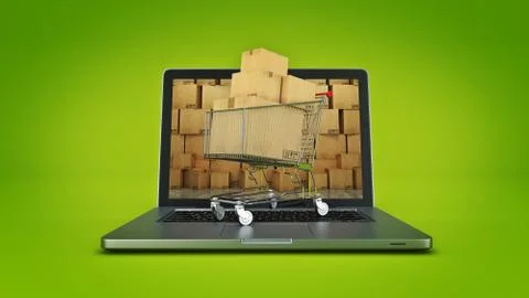 Shipping and logistics concept. Stock Illustration
