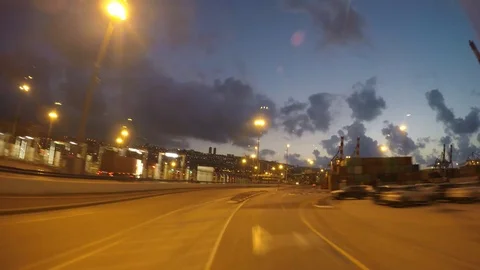Shipping and logistics container crane time lapse 25 fps 4k Video stock 89789439