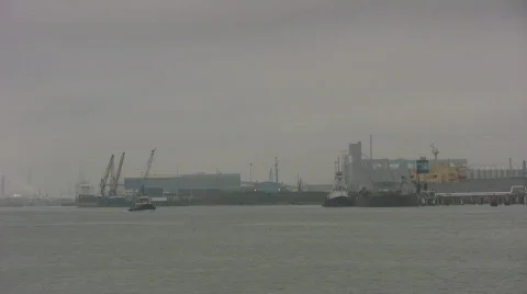 Shipping Bay Video stock 562242