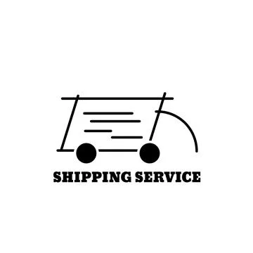 Shipping cargo illustration Stock Illustration