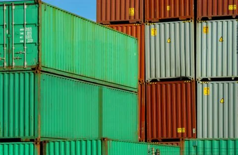 Shipping Container Stock Photos