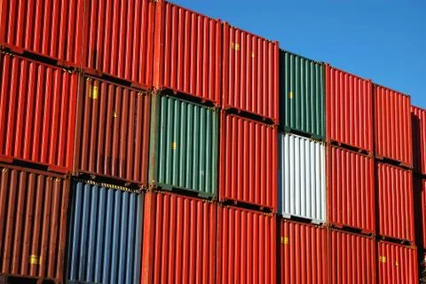 Shipping Container Stock Photos