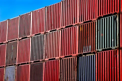 Shipping Container Stock Photos