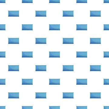 Shipping containers pattern representing global logistics and cargo shipping Stock Illustration