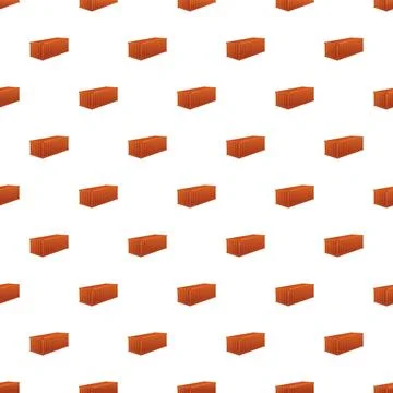 Shipping containers seamless pattern representing global logistics and cargo イラスト素材