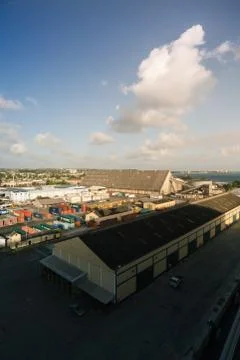 Shipping Dock - Caribbean Stock Photos