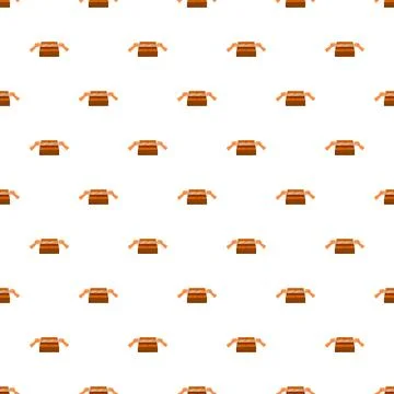 Shipping package box pattern for delivery logistics Stockillustratie