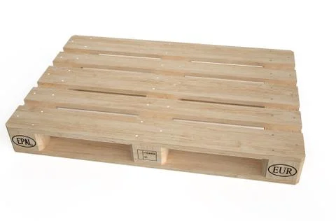 Shipping pallet Stock Illustration