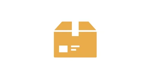 Shipping Parcel for express delivery animation Stock Footage 264960205