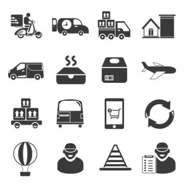 Shipping service Stock Illustration