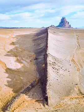 Shiprock of New Mexico Stock Photos
