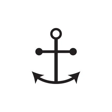 Ship's anchor icon. Elements of beach holidays icon. Premium quality graphic 스톡 일러스트