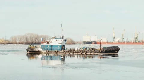 Ships closeup Stock Footage 48127624