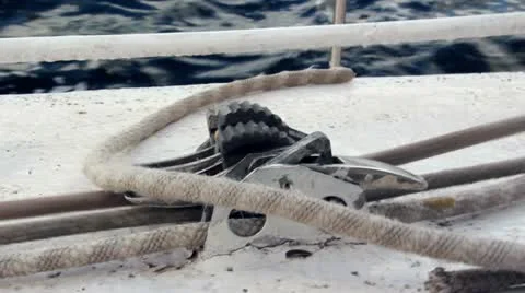 The ship's gear Stock Footage 12178369