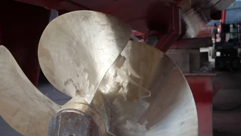 A ships propeller Video stock 157789771