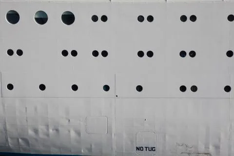 Ship's round window Stock Photos