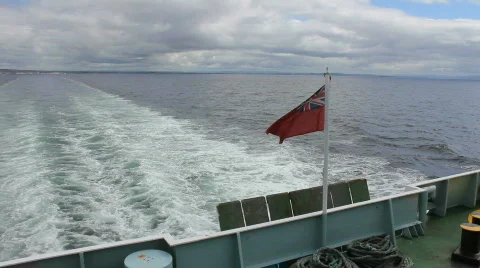 Ships wake Video stock 857923