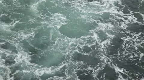 Ship's wake. Stock Footage 10864862