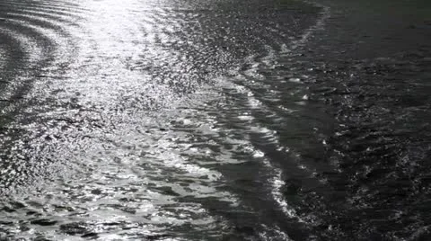 Ship's wake. Stock Footage 10865026