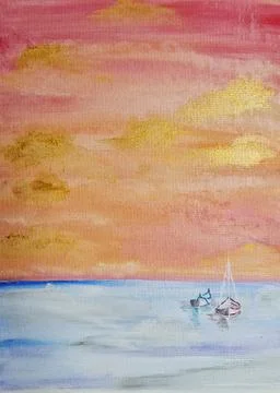 Ship,sailboat Stock Illustration