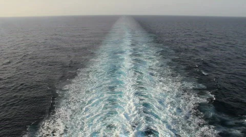 Shipwake Stock Footage 773423