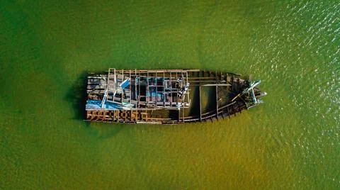 Shipwercks Stock Photos