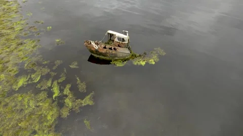 Shipwreck 1 Stock Footage 263150187